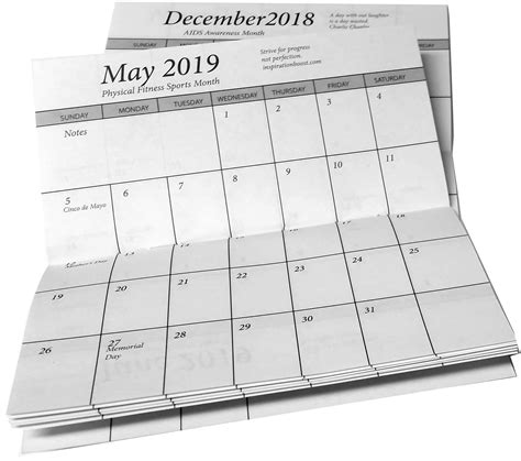 Disadvantages of Pocket Calendar 2 Year
